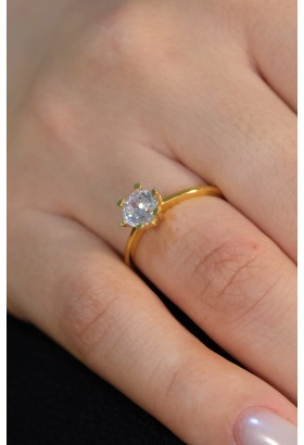 TEKTAŞ YÜZÜK 22 AYAR A073804 TEKTAŞ YÜZÜK 22 AYAR A073804