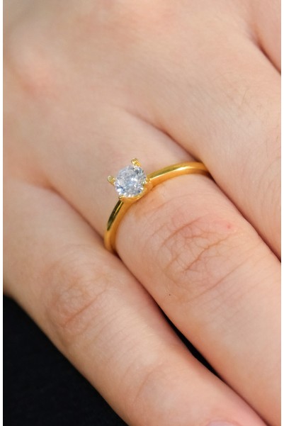 TEKTAŞ YÜZÜK 22 AYAR A073810