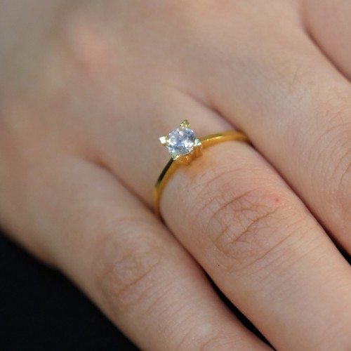 TEKTAŞ YÜZÜK 22 AYAR A073811 TEKTAŞ YÜZÜK 22 AYAR A073811