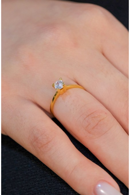 TEKTAŞ YÜZÜK 22 AYAR A073827