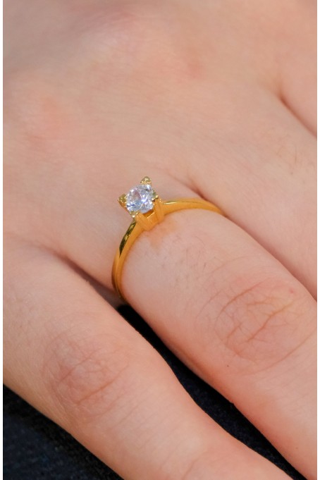 TEKTAŞ YÜZÜK 22 AYAR A073827