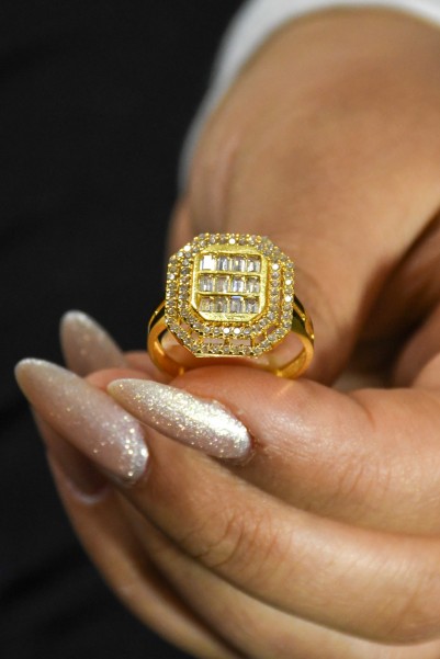 BAGET YÜZÜK 22 AYAR A073853