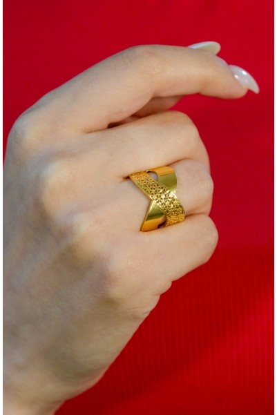 SONSUZLUK YÜZÜK 22 AYAR A074510