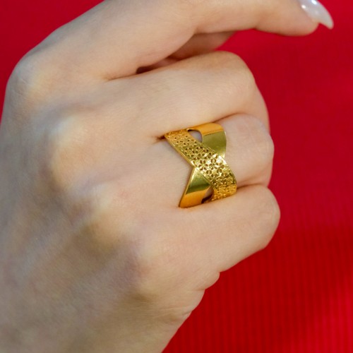 SONSUZLUK YÜZÜK 22 AYAR A074510