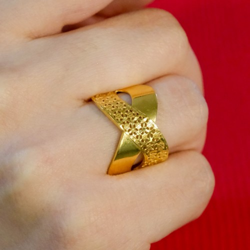 SONSUZLUK YÜZÜK 22 AYAR A074510