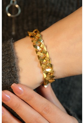 İŞLEMELİ GURMET BİLEKLİK 22 AYAR A074613 İŞLEMELİ GURMET BİLEKLİK 22 AYAR A074613