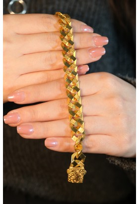 İŞLEMELİ GURMET BİLEKLİK 22 AYAR A074613 İŞLEMELİ GURMET BİLEKLİK 22 AYAR A074613