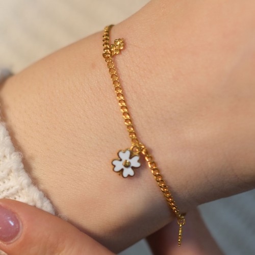 BEYAZ YONCA BİLEKLİK 22 AYAR A074924 BEYAZ YONCA BİLEKLİK 22 AYAR A074924