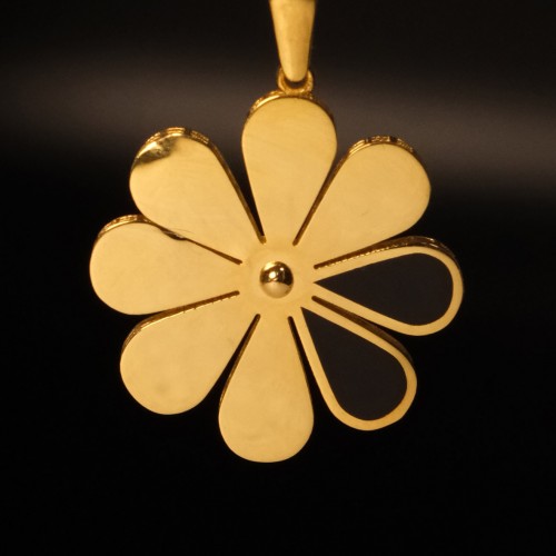 MİNELİ YONCA KOLYE UCU 22 AYAR A075492