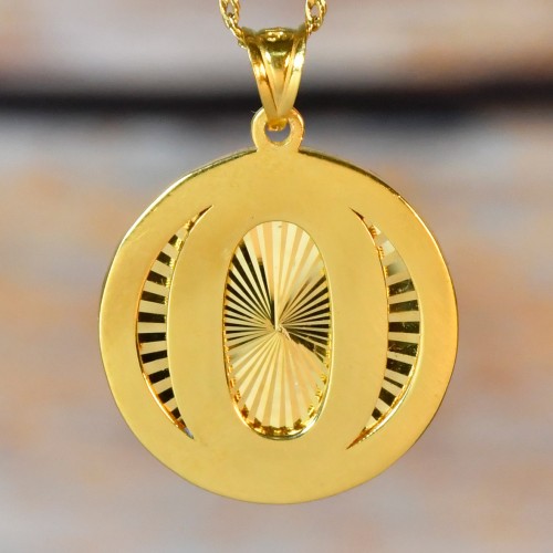 O HARF KOLYE UCU 22 AYAR A075839