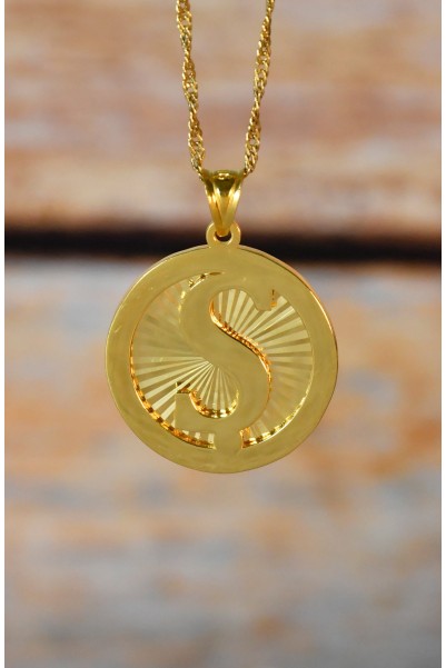 S HARF KOLYE UCU 22 AYAR A075840