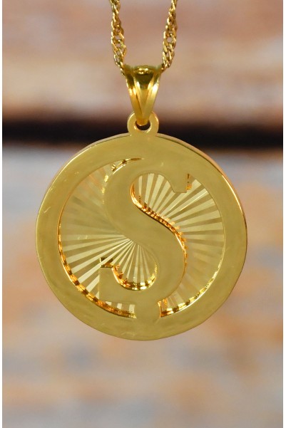 S HARF KOLYE UCU 22 AYAR A075840