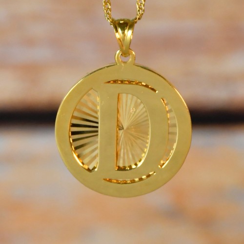 D HARF KOLYE UCU 22 AYAR A075859