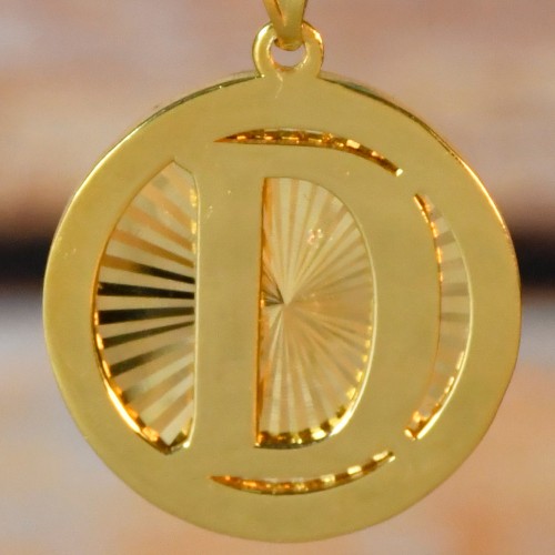 D HARF KOLYE UCU 22 AYAR A075859