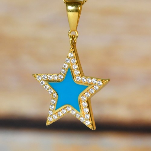 YILDIZ KOLYE UCU 22 AYAR A076027 YILDIZ KOLYE UCU 22 AYAR A076027