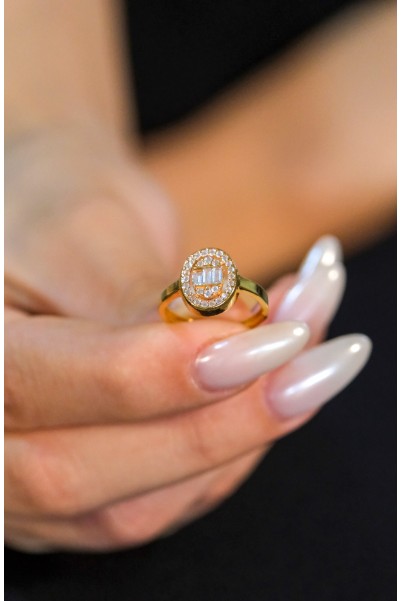 BAGET YÜZÜK 22 AYAR A076133