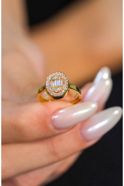 BAGET YÜZÜK 22 AYAR A076133