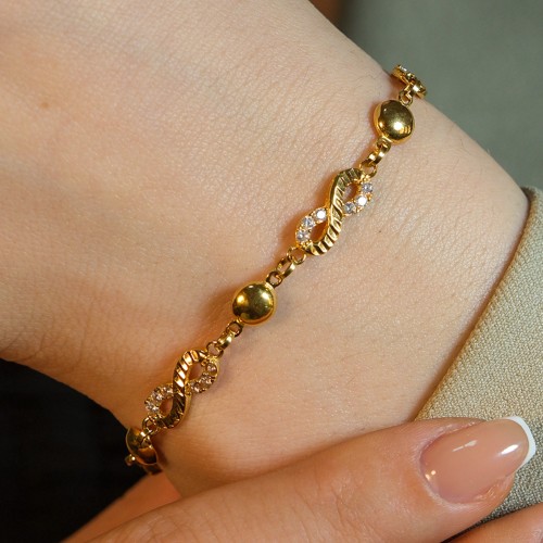 SONSUZLUK BİLEKLİK 22 AYAR A076346 SONSUZLUK BİLEKLİK 22 AYAR A076346