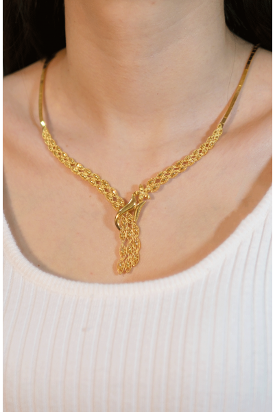 FANTAZİ KOLYE 22 AYAR A076527