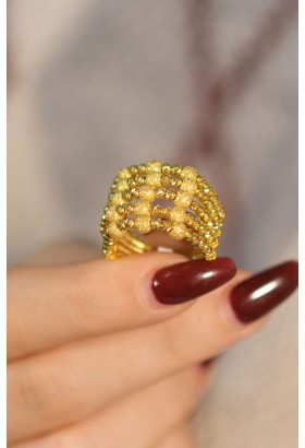 DORİKA YÜZÜK 22 AYAR A076680