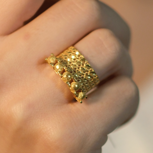 DORİKALI İKİSİ BİR ARADA YÜZÜK 22 AYAR A076954 DORİKALI İKİSİ BİR ARADA YÜZÜK 22 AYAR A076954