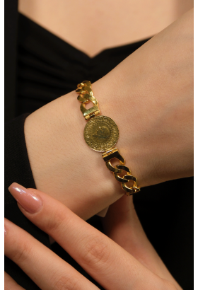 ÇEYREKLİ BİLEKLİK 22 AYAR A077141