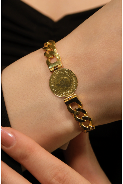 ÇEYREKLİ BİLEKLİK 22 AYAR A077141