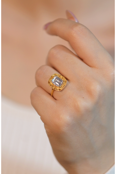 BAGET YÜZÜK 22 AYAR A077164