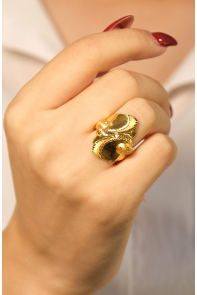 TASARIM YÜZÜK 22 AYAR A077218