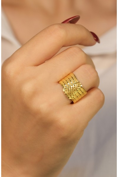FANTAZİ YÜZÜK 22 AYAR A077244