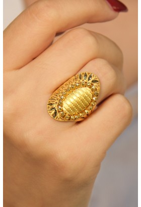 DORİKALI MEKİK YÜZÜK 22 AYAR A077247 DORİKALI MEKİK YÜZÜK 22 AYAR A077247