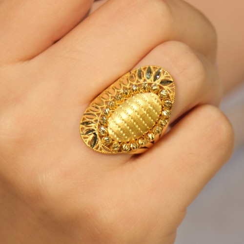 DORİKALI MEKİK YÜZÜK 22 AYAR A077247 DORİKALI MEKİK YÜZÜK 22 AYAR A077247