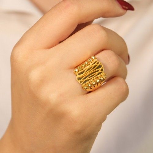 DORİKA YÜZÜK 22 AYAR A077252 DORİKA YÜZÜK 22 AYAR A077252