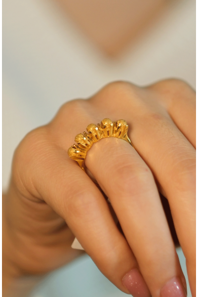 DORİKA YÜZÜK 22 AYAR A077300 DORİKA YÜZÜK 22 AYAR A077300