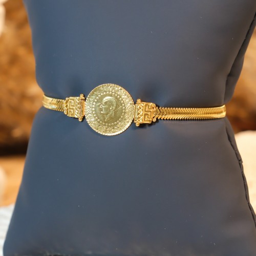 ÇEYREKLİ BALIK SIRTI BİLEKLİK 22 AYAR A077533 ÇEYREKLİ BALIK SIRTI BİLEKLİK 22 AYAR A077533