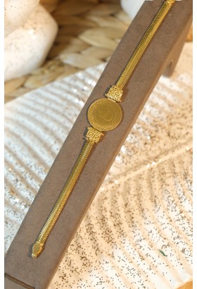 ÇEYREKLİ BALIK SIRTI BİLEKLİK 22 AYAR A077533