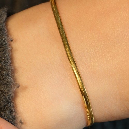 BALIK SIRTI BİLEKLİK 22 AYAR A077564 BALIK SIRTI BİLEKLİK 22 AYAR A077564