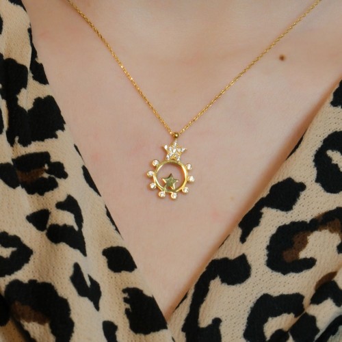 YILDIZ KOLYE 22 AYAR A077950 YILDIZ KOLYE 22 AYAR A077950