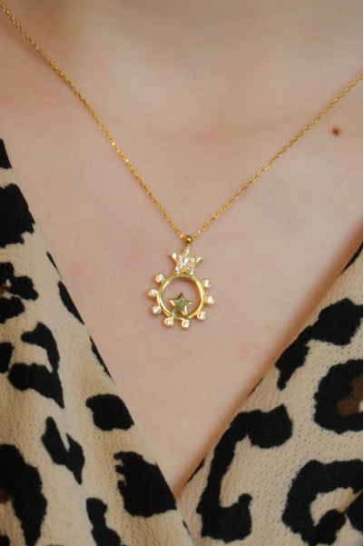 YILDIZ KOLYE 22 AYAR A077950 YILDIZ KOLYE 22 AYAR A077950