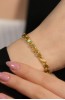 PULLU ZİNCİR BİLEKLİK 22 AYAR A078046