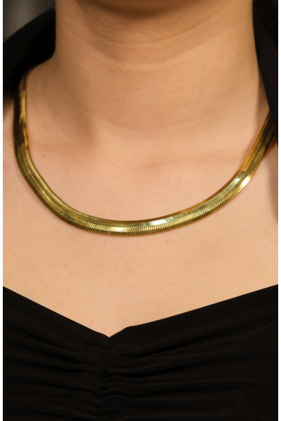 BALIK SIRTI ZİNCİR KOLYE 22 AYAR A078158 BALIK SIRTI ZİNCİR KOLYE 22 AYAR A078158