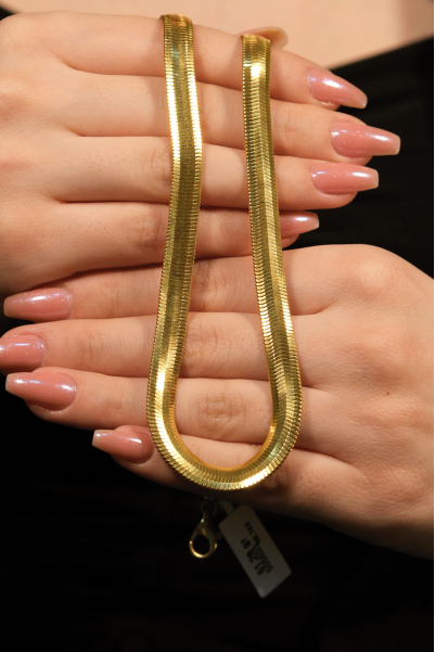 BALIK SIRTI ZİNCİR KOLYE 22 AYAR A078158 BALIK SIRTI ZİNCİR KOLYE 22 AYAR A078158