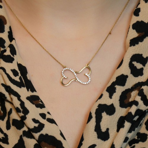 KALP SONSUZLUK KOLYE 22 AYAR A078349