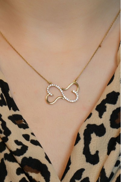 KALP SONSUZLUK KOLYE 22 AYAR A078349