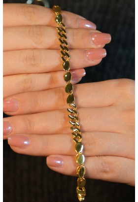 PULLU SÜZME BİLEKLİK 22 AYAR A078461