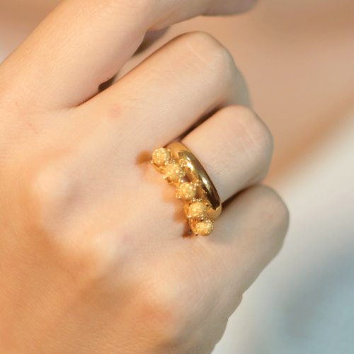 DORİKALI İKİSİ BİR ARADA ALYANS YÜZÜK 22 AYAR A078558 DORİKALI İKİSİ BİR ARADA ALYANS YÜZÜK 22 AYAR A078558