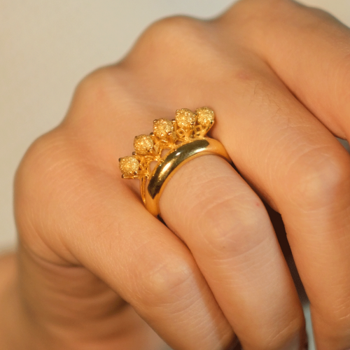 DORİKALI İKİSİ BİR ARADA ALYANS YÜZÜK 22 AYAR A078558 DORİKALI İKİSİ BİR ARADA ALYANS YÜZÜK 22 AYAR A078558