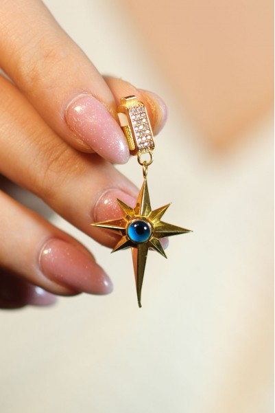 KUTUP YILDIZI CHARM 22 AYAR A078602 KUTUP YILDIZI CHARM 22 AYAR A078602