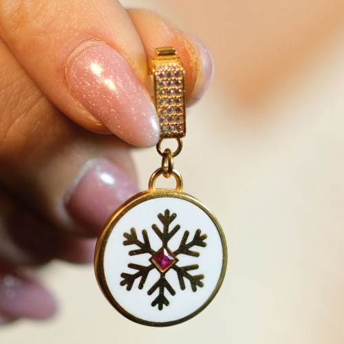 KAR TANESİ MOTİFLİ CHARM 22 AYAR A078603