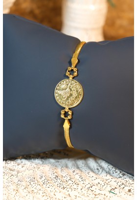 REŞATLI BALIK SIRTI BİLEKLİK 22 AYAR A078806 REŞATLI BALIK SIRTI BİLEKLİK 22 AYAR A078806